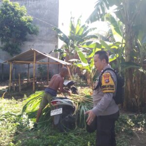 Peran Aktif Polri dalam Program Ketahanan Pangan Desa Montong Are