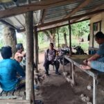 Bhabinkamtibmas Batulayar Barat Aktif Jalin Silaturahmi, Sosialisasikan Ketahanan Pangan kepada Warga