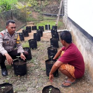 Polres Lombok Tengah Terus Gelorakan Program Pekarangan Bergizi di Tengah Masyarakat