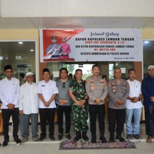 Kapolres Loteng Bersama PJU Laksanakan Kunker Ke Polsek Kopang. ‎