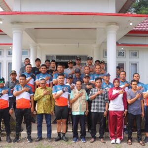 Gowes Kamtibmas Jilid 6, Polres Lombok Utara Sasar Desa Rempek Darussalam