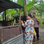 Polisi Sambangi Warga Krandangan, Ajak Budidaya Pangan Mandiri