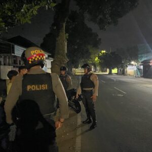 Langkah Preventif Polres Lombok Barat Jaga Kamtibmas Dini Hari