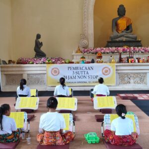 Perayaan Waisak 2569 TB di Lombok Barat Sukses dengan Pengamanan dan Bakti Sosial