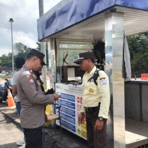 Pengawasan Ketat Satpam Pelabuhan Lembar oleh Polres Lombok Barat