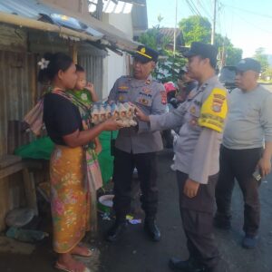 Inisiatif Polsek Kediri Bantu Gizi Balita, Cegah Stunting Sejak Dini