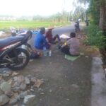 Pentingnya Ketahanan Pangan: Polsek Kuripan Kunjungi Warga Desa Jagaraga