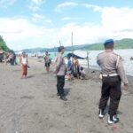 Keamanan Pantai Cemare Dijaga Ketat, Polsek Lembar Lakukan Patroli Rutin