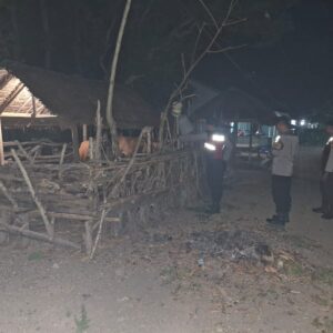 Upaya Polsek Sekotong Mencegah Kriminalitas dengan Patroli Rutin pada Jam Rawan