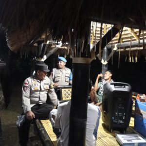 Cegah Curat, Curas, dan Curanmor, Polsek Sekotong Gencarkan Patroli