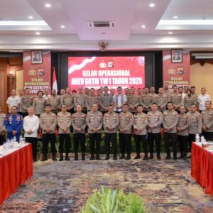 Kapolda NTB Buka Gelar Operasional Triwulan I Tahun 2025, Soroti Tren Kenaikan Gangguan Kamtibmas