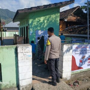 Pengamanan Ketat Polsek Seteluk Warnai Suksesnya Pemilihan BPD Dusun Batu Bintang