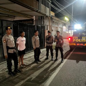 Sat Samapta Polres Bima Kota Laksanakan Patroli Rutin, Antisipasi Tindak Pidana di Malam Hari