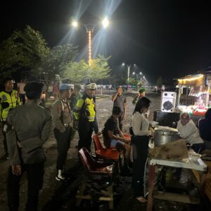 Polres Bima Kota Patroli KRYD Malam Minggu, Ciptakan Situasi Aman dan Kondusif