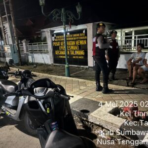 Patroli Dialogis Sat Samapta Polres Sumbawa Barat: Antisipasi Gangguan Kamtibmas dan Berikan Edukasi ke Remaja