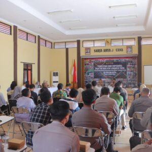 Polres Lombok Utara Terima Kunjungan Dari PPITK STIK Polri