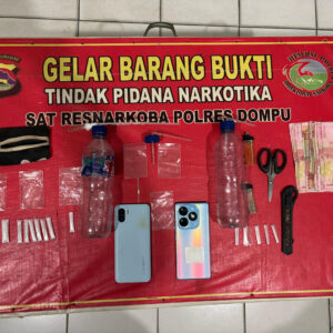 Lima Pria Di Amanakan Satresnarkoba Polres Dompu Terkait Kasus Sabu Di Desa Soro Barat