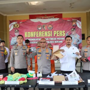 Sepekan Operasi Pekat Premanisme, Polres Serang Amankan 66 Preman