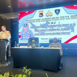 Polda NTB Gelar Rakernis SPKT: Tingkatkan Standar Layanan Publik Menuju Polri Presisi