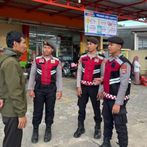 Minimalisir Timbulnya Aksi Kriminalitas di Kemacetan Lalulintas Satsamapta Polres Bima Gencarkan Patroli KRYD