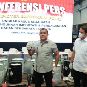 Kemendag RI Apresiasi Polri yang Berhasil Bongkar Perdagangan Ilegal Sianida di Jawa Timur