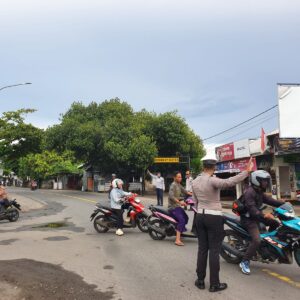 Strong Point Upaya Sat Lantas Ciptakan Kamseltibcarlantas