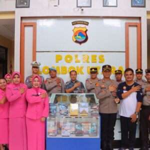 Ketua Bhayangkari Cabang Lombok Utara Dorong Budaya Literasi Baca