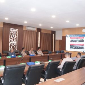 Polda NTB Ikuti Rakor Anev Pelaksanaan Operasi Pemberantasan Premanisme Melalui Zoom