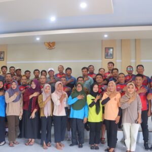 Gowes Kamtibmas Jilid 5, Polres Lombok Utara Kunjungi Desa Sukadana