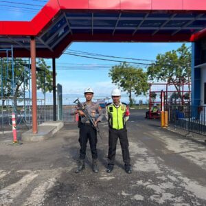 Sat Samapta Polres Bima Kota Laksanakan Pengamanan di Obyek Vital Nasional