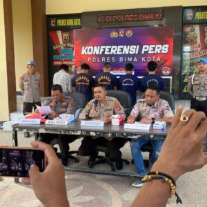 Operasi Pekat 2 Rinjani 2025, Polres Bima Kota Ciduk Pelaku Kekerasan