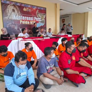 Operasi Pekat II Rinjani 2025: Polda NTB Amankan 302 Terduga Preman, 81 Diproses Hukum