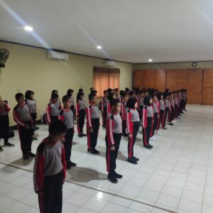 Polisi Cilik Angkatan VI Mulai Dibina, Polres Dompu Siapkan Anak-anak yang Tangguh dan Disiplin Sejak Din