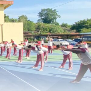 Jaga Kebugaran Personel, Polres Bima Kota Laksanakan Olahraga Bersama