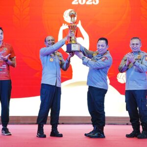 Hadiri Seremoni Apresiasi Tim Voli, Kapolri: Terus Bawa Harum Nama Institusi