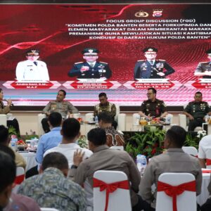 Polda Banten Gelar FGD Bahas Pemberantasan Aksi Premanisme Bersama Forkopimda dan Tokoh Masyarakat