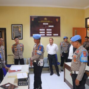 Bid Propam Polda NTB Laksanakan Gaktiblin di Polres Lombok Utara