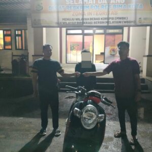 Tim Opsnal Satreskrim Polres Bima Kota Ungkap Pelaku Curanmor, Satu Pelajar Diamankan