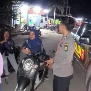 Tingkatkan Patroli Cipkon Malam Hari Polsek Madapangga Cegah Kasus 3C dan Aksi Premanisme