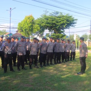 *Jaga Kedisiplinan Kapolres Lombok Utara Lakukan Waskat ke Polsek Tanjung