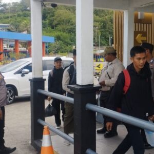 Pengamanan Ketat di Pelabuhan Lembar Lombok Barat