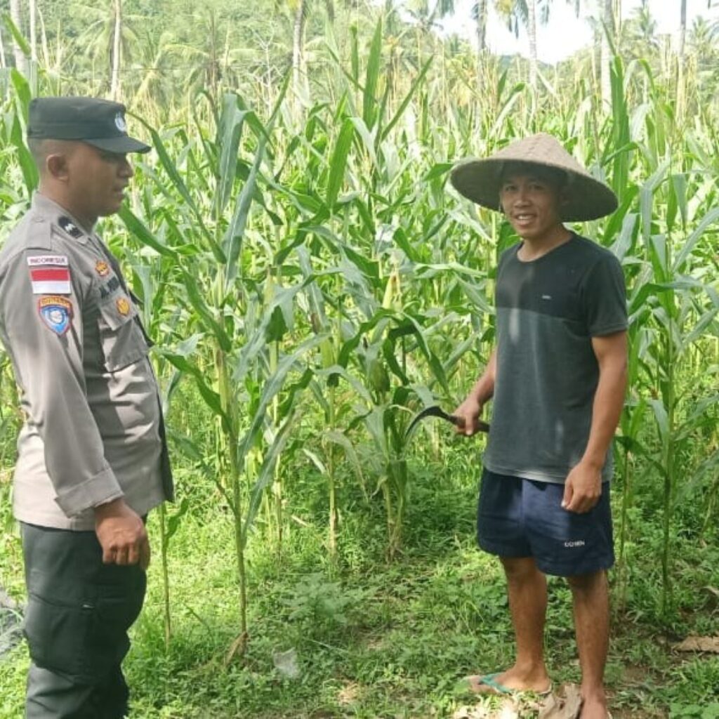 Polri Aktif Dukung Ketahanan Pangan di Lombok Barat