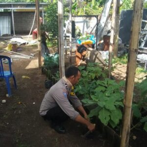 Polres Lombok Tengah Terus Gelorakan Program Pekarangan Bergizi di Tengah Masyarakat