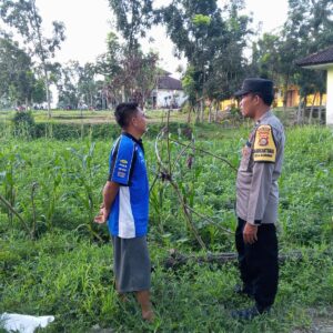 Pemanfaatan Pekarangan Rumah Didorong Bhabinkamtibmas di Kuripan