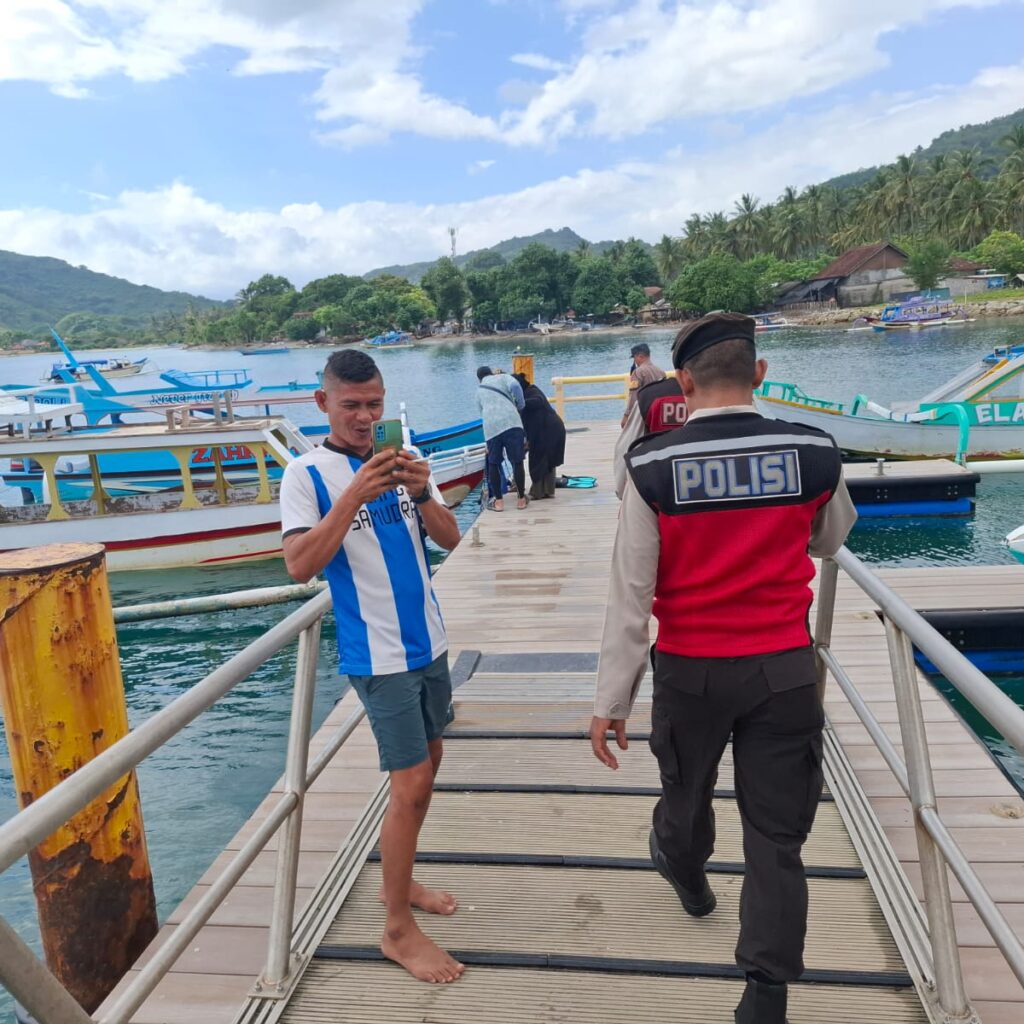 Polsek Sekotong Tingkatkan Patroli Demi Wisata Aman di NTB