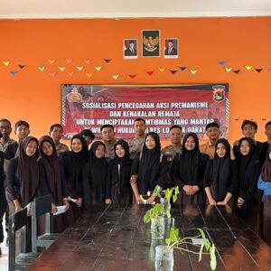 Operasi Bina Kusuma 2025: Polres Lombok Barat Masuk Sekolah di Kediri