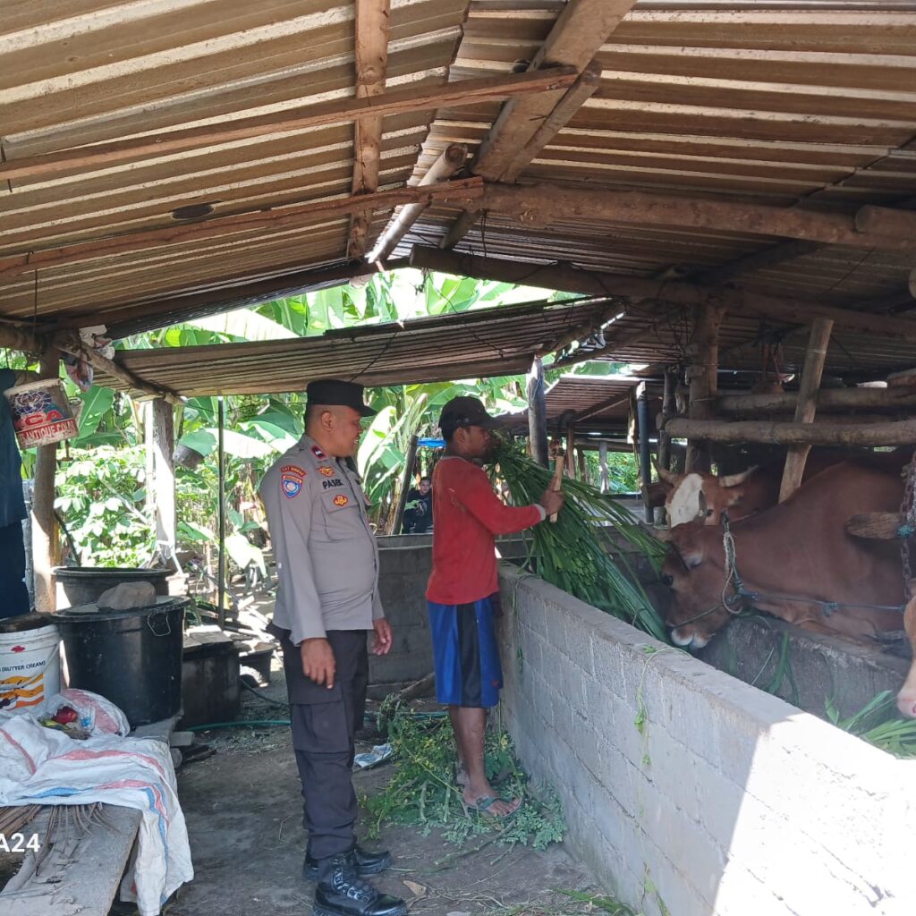 Polres Lombok Barat Perkuat Sektor Pertanian dan Peternakan