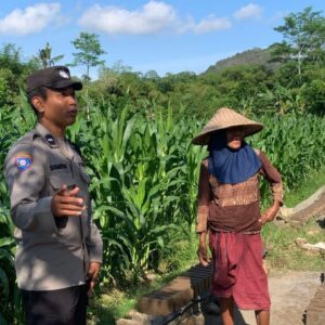 Polri Sambangi Petani Aik Ampat, Perkuat Ketahanan Pangan Lokal
