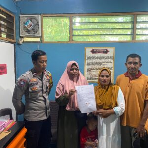 Bhabinkamtibmas Desa Hu’u Mediasi Kasus Perselisihan Warga Secara Kekeluargaan