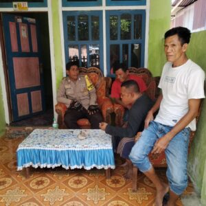 Bhabinkamtibmas Desa Cempi Jaya Ajak Warga Waspada dan Dukung Ketahanan Pangan